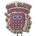 Girl Math Approved Badge Reel
