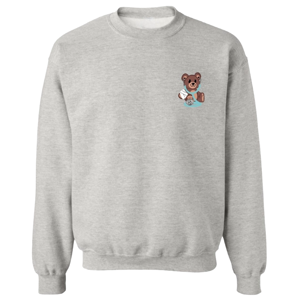 Medical Stuffed Bear Crewneck Sweater