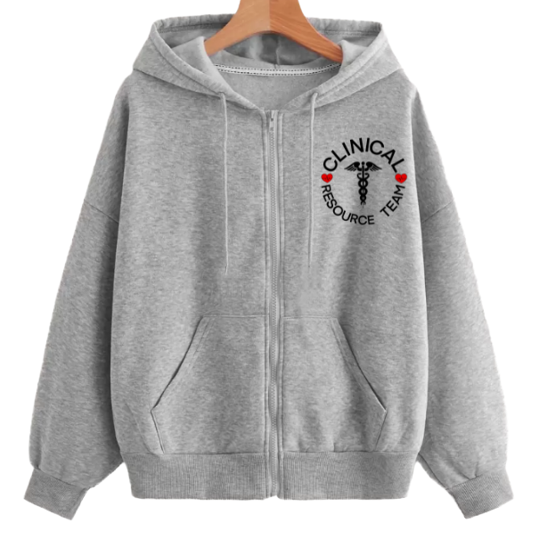 PREORDER Clinical Resource Team Zip-up Hoodie