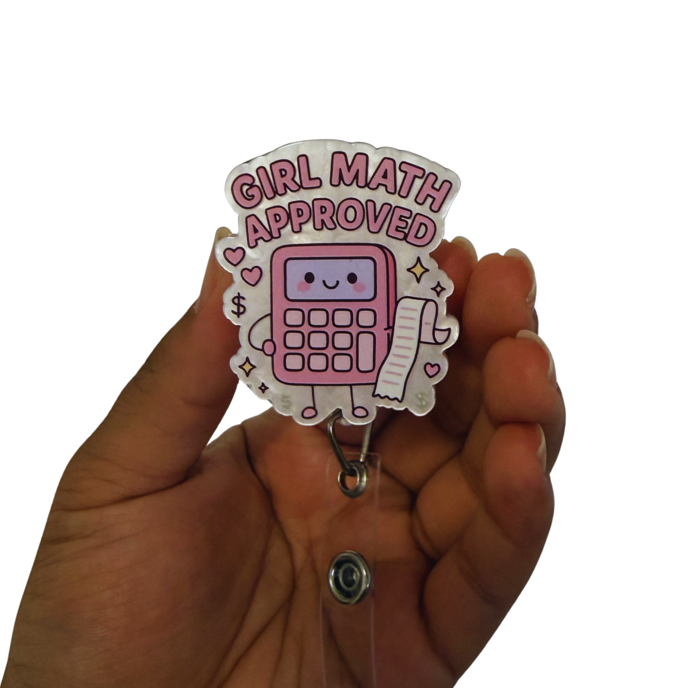 Girl Math Approved Badge Reel
